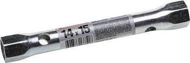 ЗУБР 14 х 15 мм, Торцовый трубчатый ключ (27162-14-15)27162-14-15