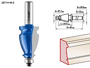 ЗУБР 44,5x28мм, хвостовик 12мм, фреза кромочная фигурная №328714-44.5