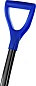 СИБИН ЛПА-500, ширина 500 мм, пластиковая, с алюминиевой планкой, эргономичный алюминиевый черенок, V-ручка, снеговая лопата (421847)