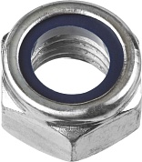 ЗУБР DIN 985 кл. пр. 6, M20, самостопорящаяся гайка с нейлоновым кольцом, цинк, 5 кг (303580-20)303580-20