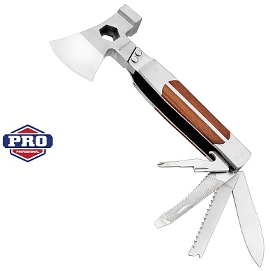 Мультитул 12-в-1 люкс мощный с топором WP383001 WORKPROWP383001
