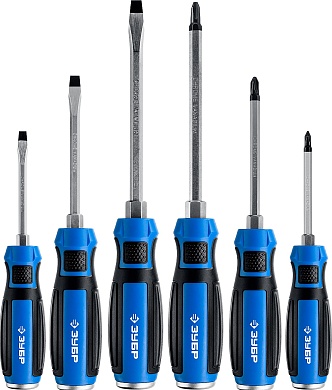 ЗУБР Ударник 6 предм., Набор ударных отверток, Профессионал (25026)25026