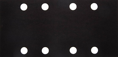 Лист шлиф. универсал. URAGAN ″Оптимален для мягких пород дерева″ 8 отверстий по линии, для ПШМ, P180, 80х166мм, 50шт907-21101-180-50