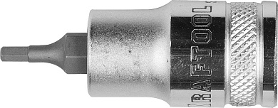 KRAFTOOL HEX, 1/2″, Н3, Торцовая бита-головка (27908-03)27908-03_z01