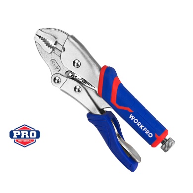Клещи фиксирующие 180мм проф WP231073 WORKPROWP231073