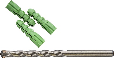 STAYER MASTER 10 x 120 мм сверло по бетону с дюбелями 10 шт29111-H11-10