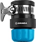 GRINDA TCC-34, диаметр 3/4″, с металлическим хомутом, для шланга, быстросъёмный соединитель PROLine (8-426335)