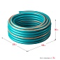 GRINDA EXPERT 5. 1/2″ 20 м, 35 атм, пятислойный, текстильное армирование, поливочный шланг, PROLine (429007-1/2-20)