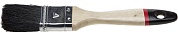 STAYER UNIVERSAL-EURO 63 мм, 2,5″ чёрная натуральная щетина, деревянная ручка, Плоская кисть (01022-063)01022-063