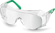 KRAFTOOL ULTRA прозрачные, линза увеличенного размера устойчивая к царапинам и запотеванию, открытого типа, защитные очки (110461)110461