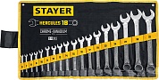 STAYER HERCULES, 18 шт, 6 - 32 мм, Набор комбинированных гаечных ключей (27081-H18)27081-H18_z01