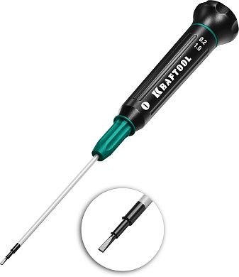 KRAFTOOL Precision SL1.0, Отвертка для точных работ (25681-1.0)25681-1.0