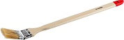 ЗУБР УНИВЕРСАЛ 38 мм, 1,5″ светлая натуральная щетина, деревянная ручка, Радиаторная кисть, МАСТЕР (01041-038)01041-038