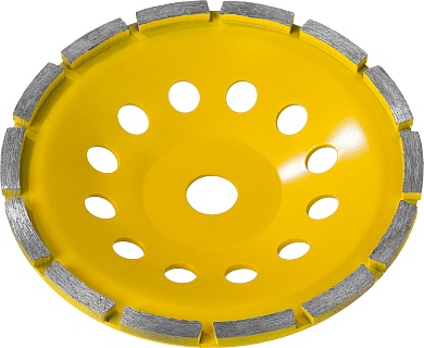 STAYER Single d 180 мм, Однорядная алмазная шлифовальная чашка (33382-180)33382-180