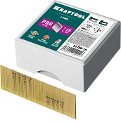 KRAFTOOL тип 23GA (P0.6) 15 мм, 10 000 шт, шпильки для нейлера (31786-15)31786-15