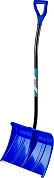 СИБИН ЛПА-500, ширина 500 мм, пластиковая, с алюминиевой планкой, эргономичный алюминиевый черенок, V-ручка, снеговая лопата (421847)421847
