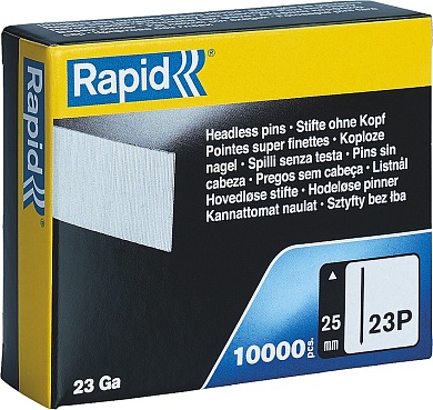 RAPID тип 23Р 25 мм, 1000 шт, Закаленные супертвердые гвозди (5001360)5001360