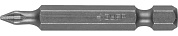 ЗУБР 2 шт, PH1 50 мм, Кованые биты (26001-1-50-2)26001-1-50-2