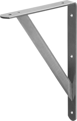 STAYER 300х200х30х4 мм, оцинкованный, усиленный уголок-кронштейн (37422-5)37422-5