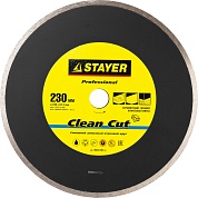 STAYER Clean Cut 230 мм (22.2 мм, 5х2.4 мм), алмазный диск, PROFESSIONAL (3664-230)3664-230_z01