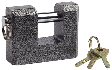 STAYER 80 мм, П-образный корпус, навесной замок (37143-80)37143-80