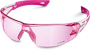 GRINDA GR-7 розовые, открытого типа, двухкомпонентные дужки, защитные очки, PROLine (11059)11059