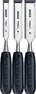 STAYER Max-Cut 3 предм., Набор стамесок (1820-H3)1820-H3_z01