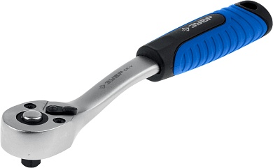 ЗУБР 1/4″, 72 зубца, Трещотка для торцовых головок (27730-1/4)27730-1/4