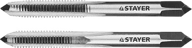STAYER M5х0.8, 2 шт, Комплект метчиков (28025-05-0.8-H2)28025-05-0.8-H2