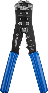 ЗУБР ТТ-3 0.2-6мм2, Автоматический стриппер, Профессионал (22641)22641