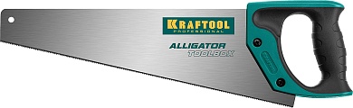 KRAFTOOL Alligator Toolbox 13 350 мм, Ножовка по дереву (15227-35)15227-35