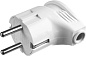 STAYER белая 16А/220В 1300Вт Вилка угловаяMAXElectro (55161-W)