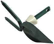 RACO Maxi 70 мм, лезвие лепесток, 2 зубца, с быстрозажимным механизмом, Садовая мотыжка (4230-53818)4230-53818