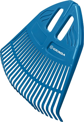GRINDA PP-23, 23 зубца, размеры 500 х 50 х 420 мм, без черенка, пластиковые, веерные грабли, PROLine (421813)421813