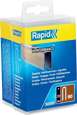 RAPID узкие тип 90 20 мм, 3000 шт, Закаленные супертвердые гвозди (5000123)5000123
