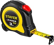 STAYER Leader 3м х 16мм, Рулетка с автостопом (3402-3)3402-3_z02