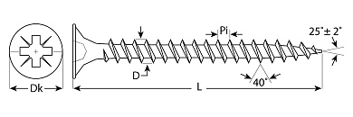 ЗУБР СУ-Б 25 x 5.0 мм, белый цинк, универсальный саморез, 450 шт (4-300371-50-025)4-300371-50-025