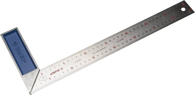 ЗУБР 400 мм, Усиленный столярный угольник, Профессионал (34393-40)34393-40