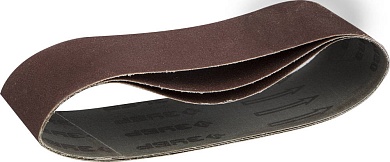 ЗУБР 75х533 мм, P180, лента шлифовальная МАСТЕР, для ЛШМ, 3 шт.35542-180