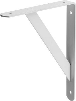 STAYER 250х200х30х4 мм, белый, усиленный уголок-кронштейн (37421-1)37421-1