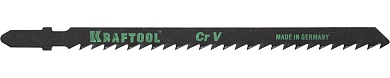 KRAFTOOL T344D, EU-хвост., по дереву, быстрый рез, шаг 4мм, 110мм, 2шт., Полотна для лобзика (159522-4)159522-4