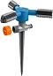GRINDA RR-P, 75 м, 2 полив, 3 сопла, на пике, ударопрочный пластик, круговой распылитель, PROLine (40341)