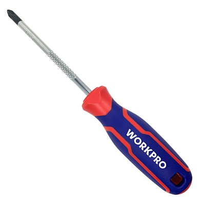 Отвертка Phillips PH2х100мм проф WP221029 WORKPROWP221029