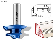 ЗУБР 44,5x21мм, фреза кромочная для углового сращивания28724-44.5