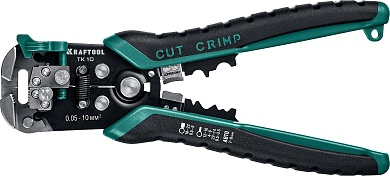 KRAFTOOL TK-10 0.05-10мм2, Автоматический стриппер (22639)22639