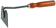 GRINDA 250 мм, прямое лезвие, углеродистая сталь, деревянная ручка, садовая мотыжка (8-421231)8-421231_z01