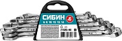 СИБИН 6 шт, 6 - 14 мм, Набор комбинированных гаечных ключей (27089-H6)27089-H6_z01