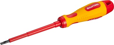 KRAFTOOL SL4х100 мм, Высоковольтная отвертка (250083-4.0-100)250083-4.0-100