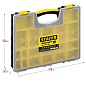 STAYER MULTIMAX, 420 x 330 x 50 мм (16.5″), Пластиковый органайзер со съемными лотками (2-38032)