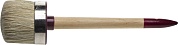 ЗУБР УНИВЕРСАЛ 70 мм, светлая натуральная щетина, деревянная ручка, Круглая кисть, МАСТЕР (01501-70)01501-70